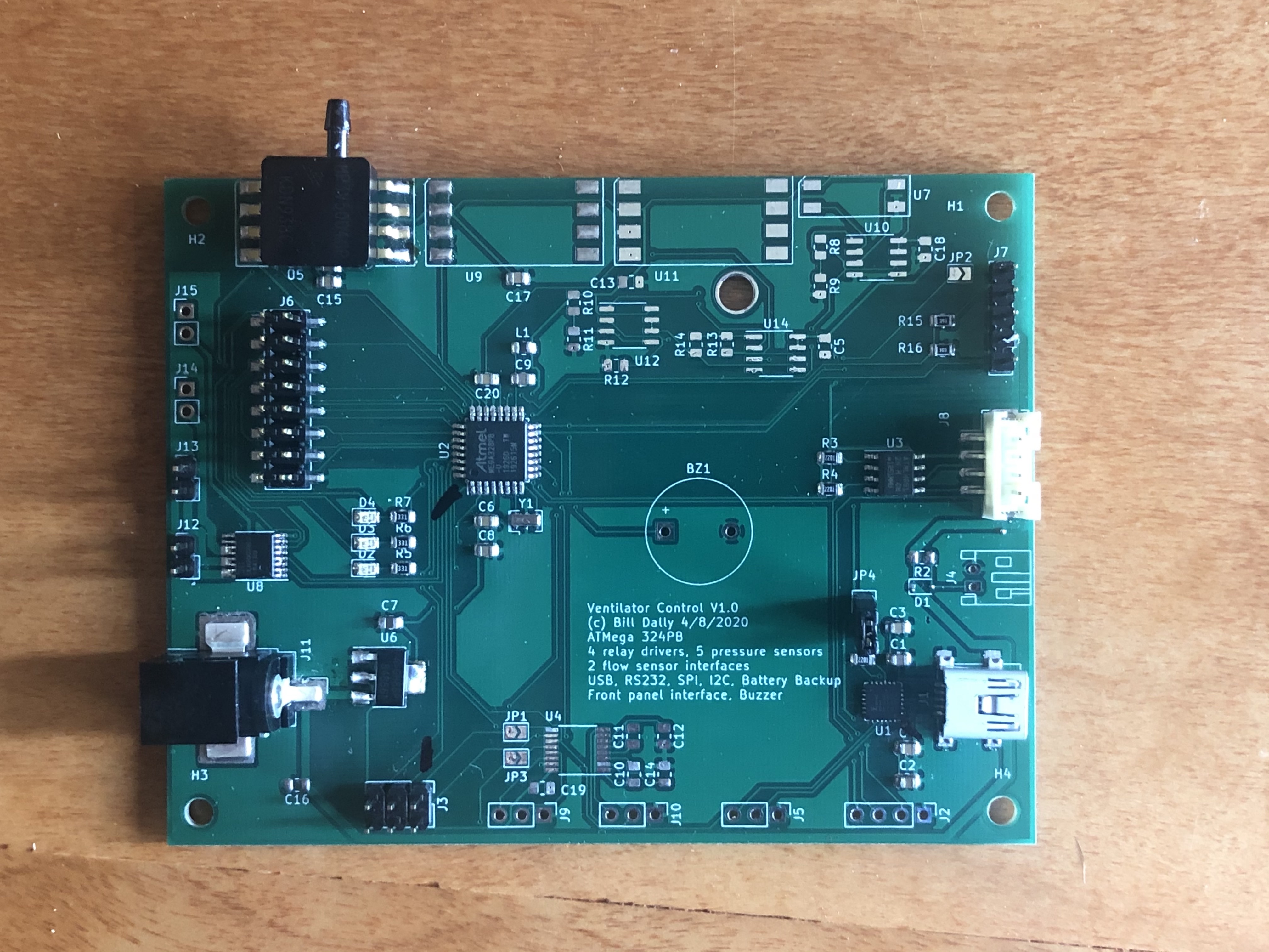 Microcontroller - A Simple, Open-Source Ventilator using a Proportional ...